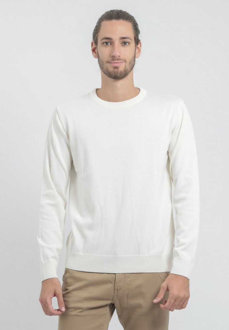Ritchie Jeans COL ROND LADARKO - Pullover - ecru