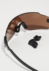 KOO SUPERNOVA UNISEX - Sports glasses - black matt/silver