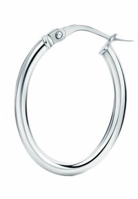 DIAMANT L'ÉTERNEL PLAIN CREOLE  - Auskari - white gold