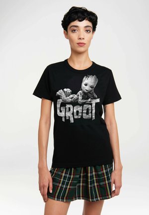 MARVEL - GROOT - Print T-shirt - schwarz