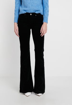 Lee Vaqueros a campana - black denim