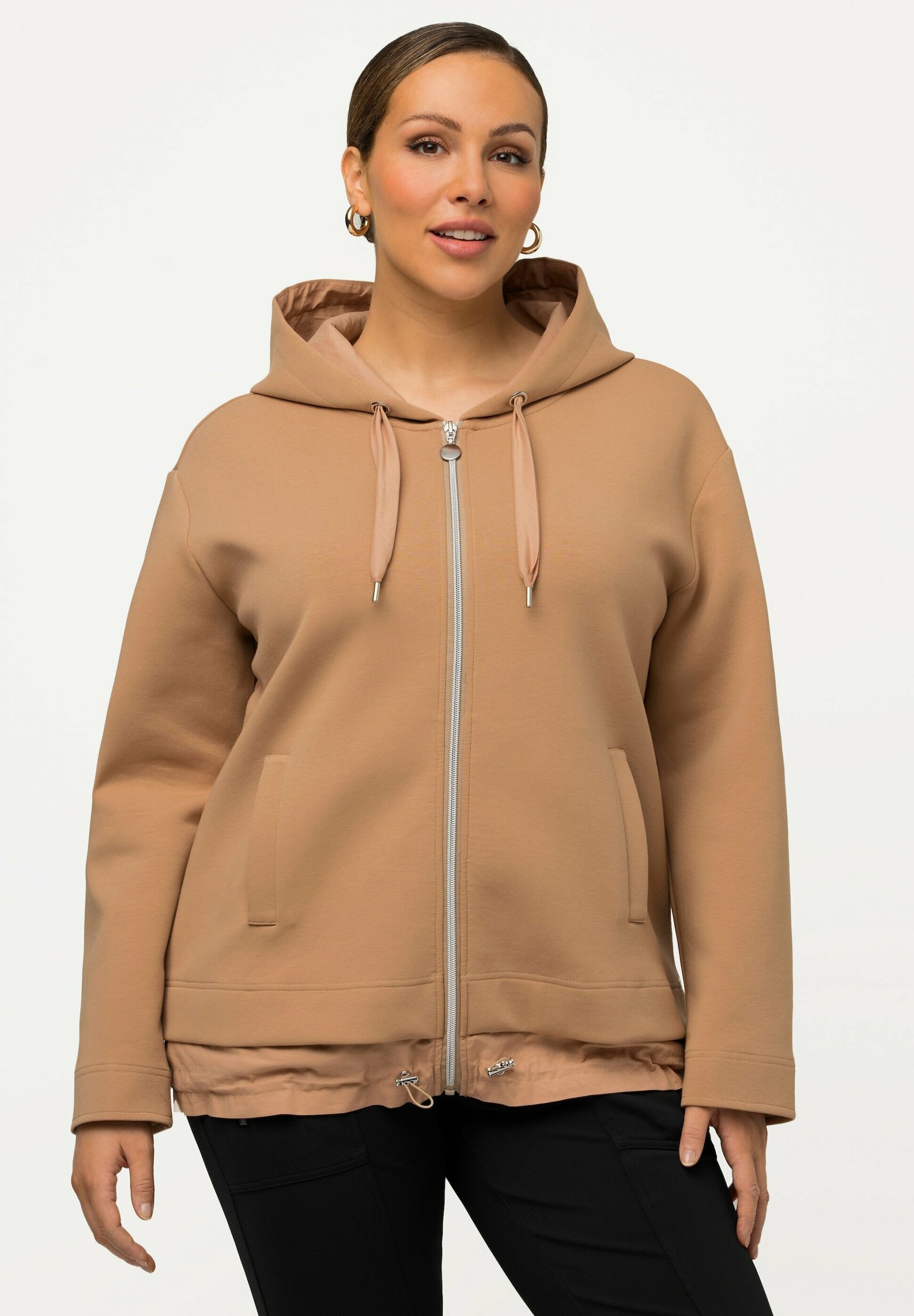 ONLY Online Life L/S Zip Teddy Sweatshirt Dames - Lange Mouwen Met Ritssluiting, 1-Pack