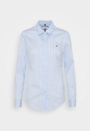SLIM FIT - Button-down blouse - sweet blue