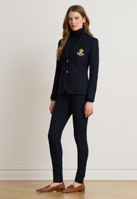 Lauren Ralph Lauren STRETCH-COTTON BLEND TWILL SKINNY PANT - Nadrágok - navy