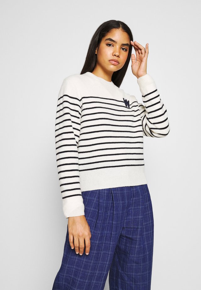 ANNELI LAMBSWOOL JUMPER - Jumper - off white