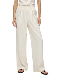 s.Oliver BLACK LABEL Tygbyxor - beige