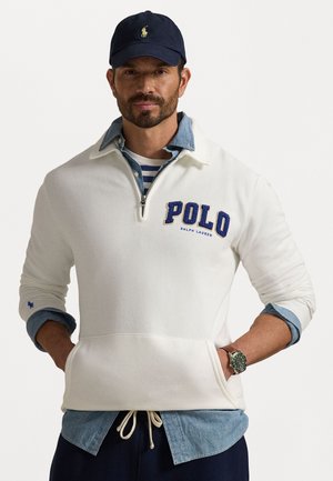 THE RL FLEECE LOGO SWEATSHIRT - Sweatshirt - white
