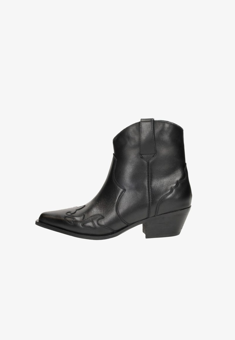 SUB55 Bottines de cowboy / motard - zwart