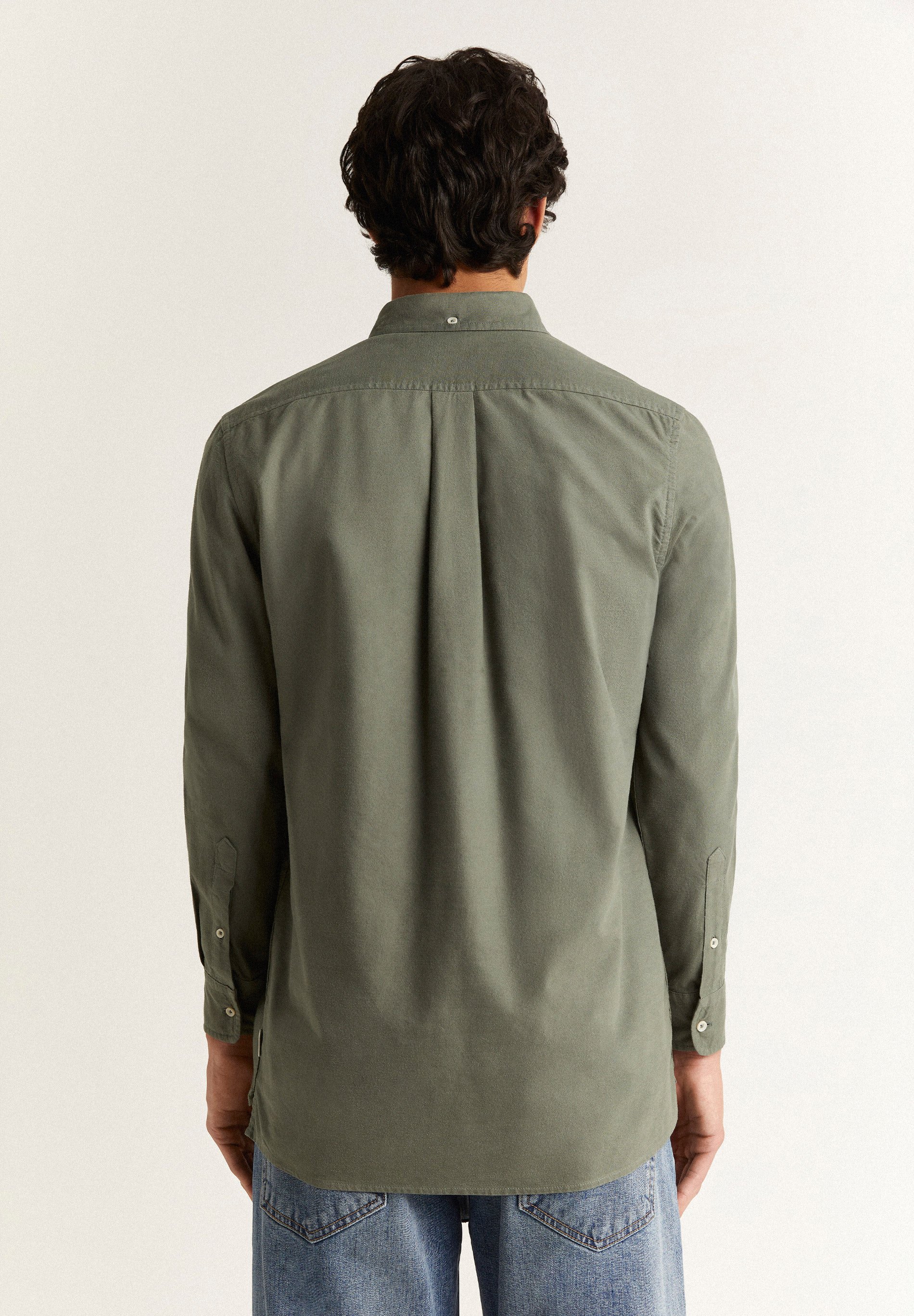 Scalpers OXFORD BD - Shirt - dark green - Zalando