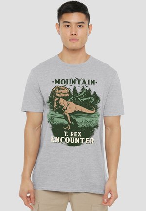 Jurassic World, JURASSIC WORLD T. REX ENCOUNTER - T-Shirt print - mottled light grey