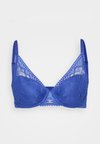 PLUNGE SPACER BRA - Krūšturis ar stīpiņu - blue