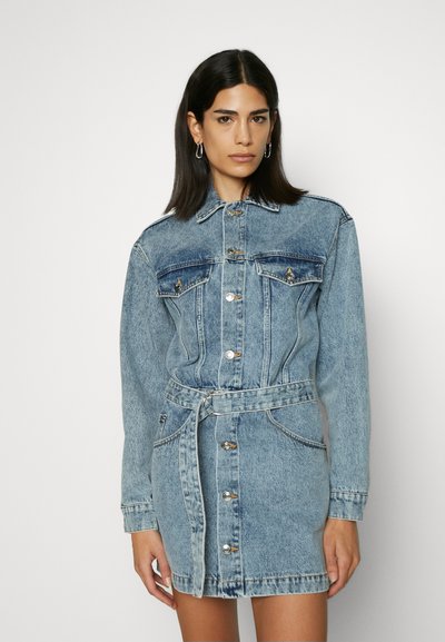 Iro GLACIA - Robe en jean - snow blue