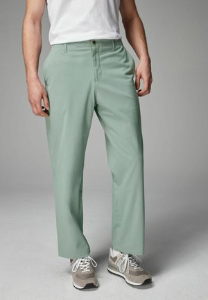 Next EDIT UTILITY RELAXED FIT - Vászonnadrágok - seafoam green