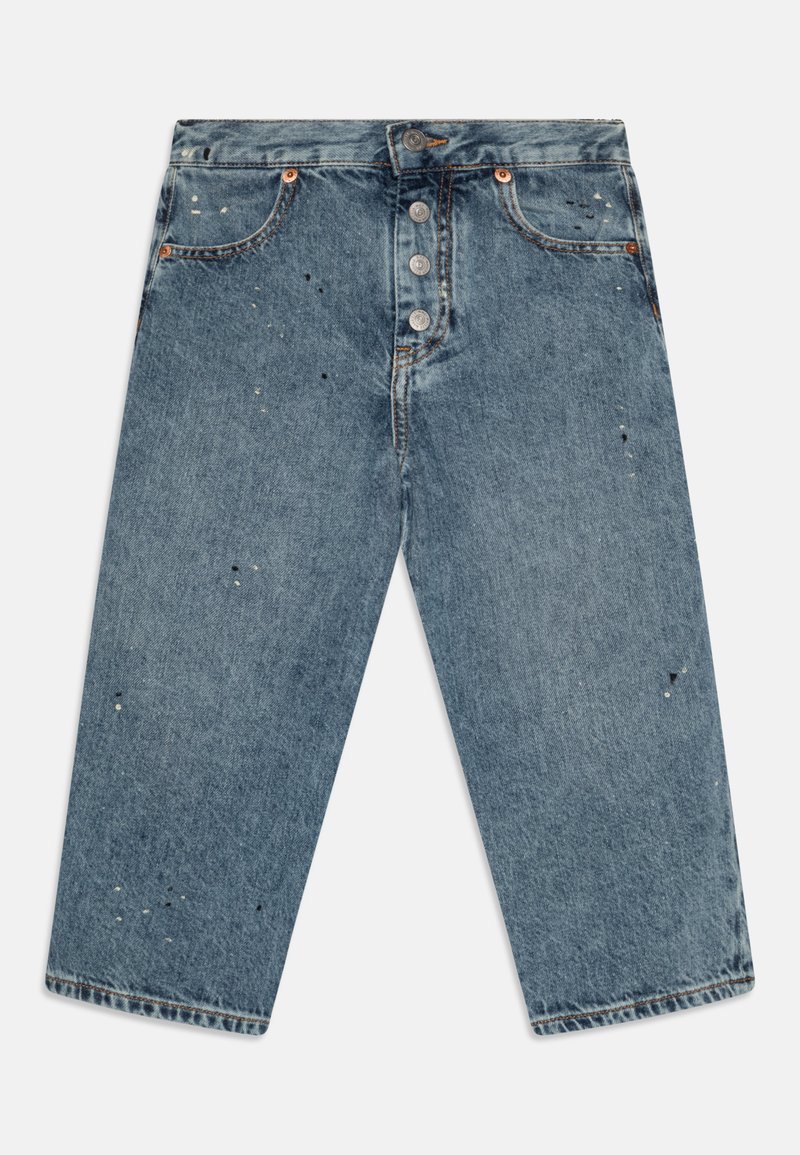 MM6 Maison Margiela Straight leg jeans blauw denim/bluedenim