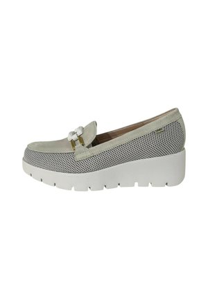 Scarpe senza lacci - white beige