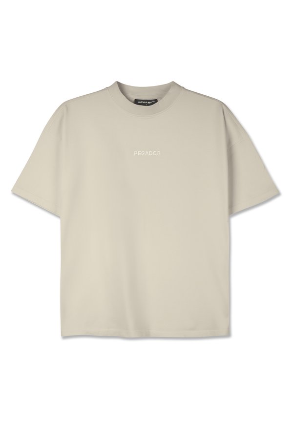 VIRAY HEAVY OVERSIZED TEE - Print T-shirt - washed light beige3