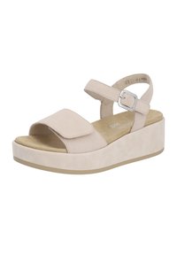 Remonte Sandales compensées - beige