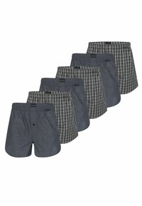 Schiesser SCHIESSER BOXERSHORTS 6ER PACK WEB - Boxer brief - schwarz