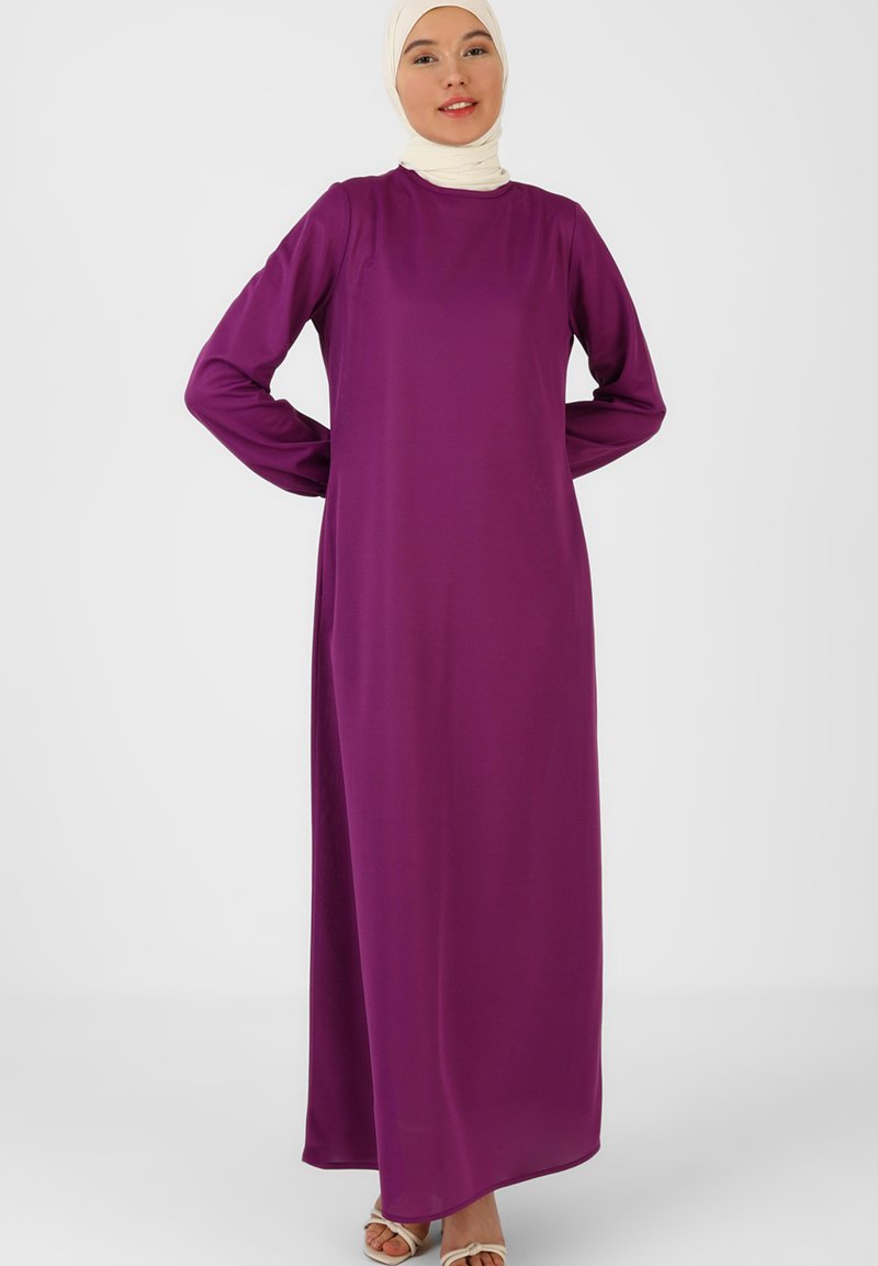 Modanisa CREW NECK - MODEST-TAVIN - Maxi šaty - purple