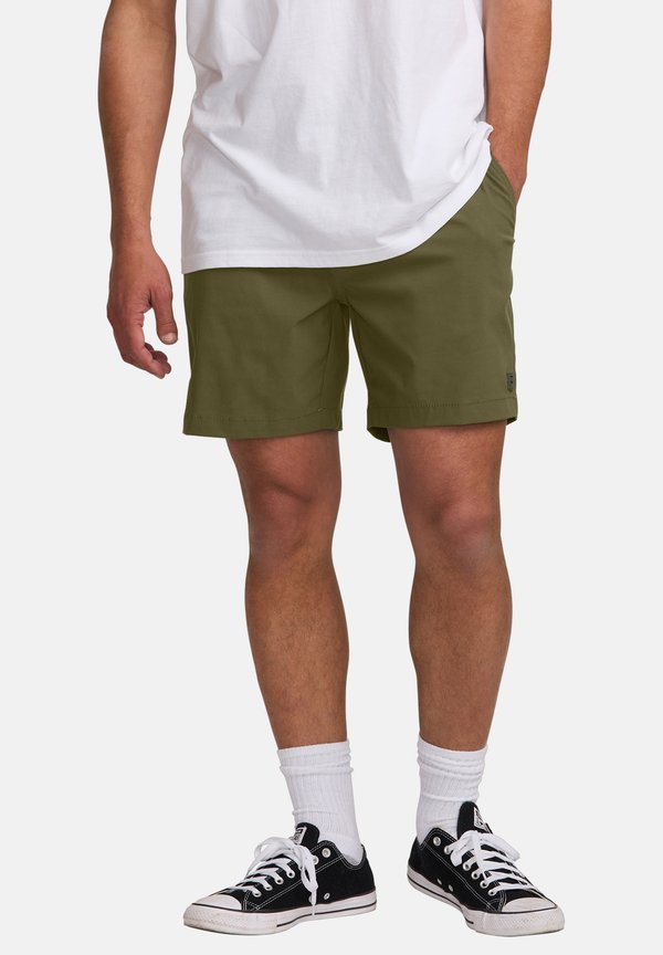MIT ELASTISCHEM BUND - Badeshorts - olive