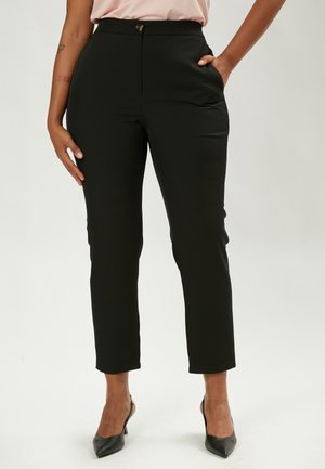 Stoffhose - black