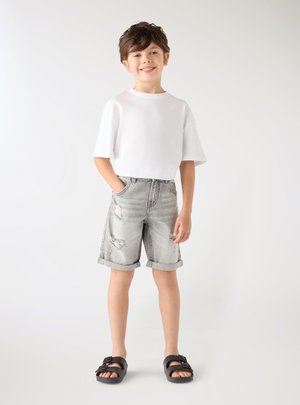 Terranova, Shorts di jeans - grigio