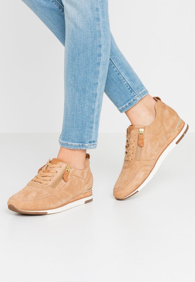 Sneakers laag - caramel/cognac