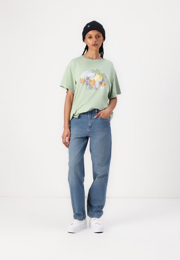 STRAIGHT PANTS LIGHT SHADE - Straight leg jeans - light shade2