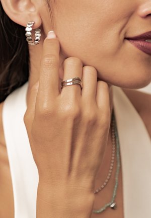 Hey Happiness, WAVE OPEN - Ring - silver-coloured