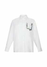 WITH RHINESTONES - Cămașă - off white