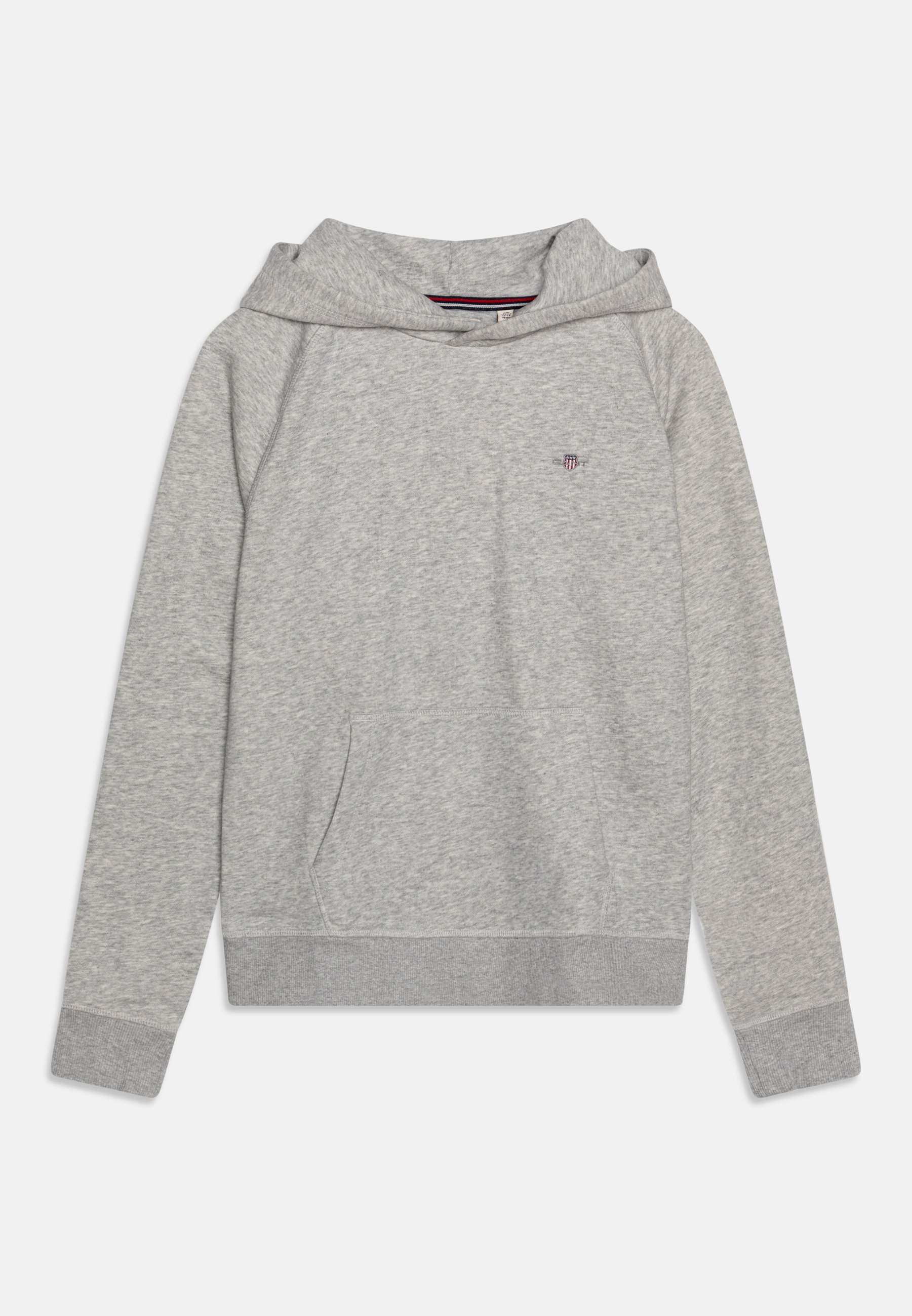 GANT SHIELD HOODIE UNISEX Sweatshirt light grey melange