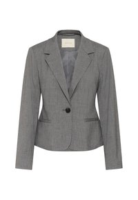 KAELLIE SHAPED - Bleiser - grey melange   chalk stripe