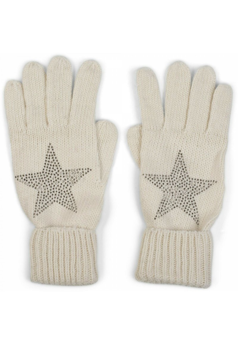 Damen Fäustlinge | STYLEBREAKER STYLEBREAKER Fingerhandschuh creme-weiß/weiß - PZ17325 Damen Fäustlinge | STYLEBREAKER STYLEBREAKER Fingerhandschuh creme-weiß/weiß - PZ17325