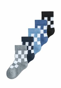 Unausgewählt, blue checkerboard
