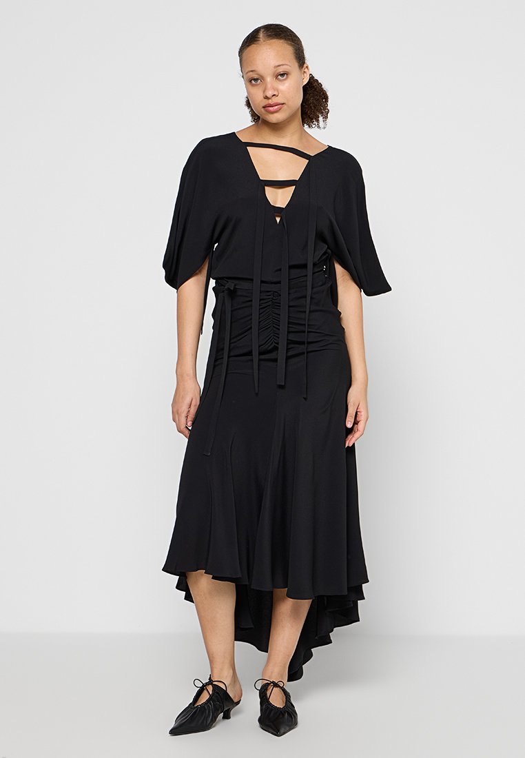 pinko Maxi-jurk zwart pinko Maxi-jurk zwart