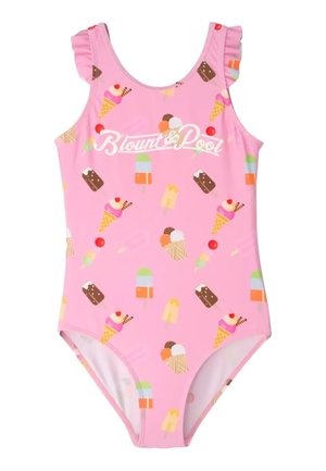 Blount & Pool TROPICAL SWIMSUIT JR - Swimsuit - pink icecream