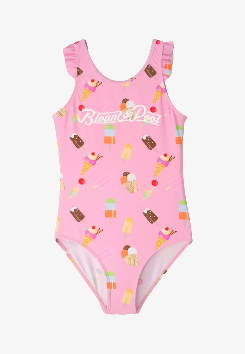Blount & Pool TROPICAL SWIMSUIT JR - Μαγιό - pink icecream