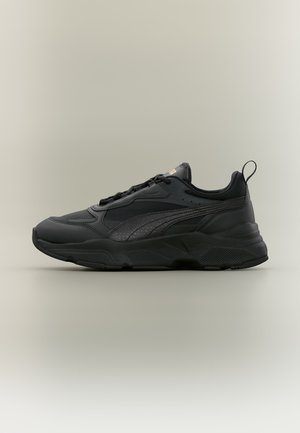 Puma, CASSIA - Baskets basses - black/team gold-coloured