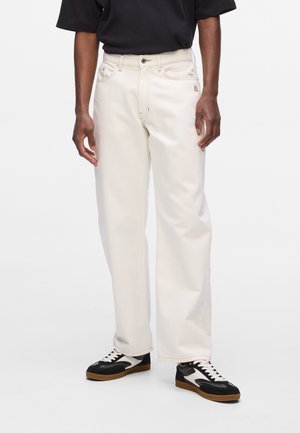 CONTRAST STITCH - Vaqueros rectos - cannoli cream