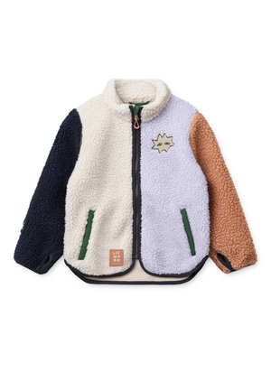Liewood, NOLAN PILE JACKET UNISEX - Jachetă din fleece - black/offwhite/beige