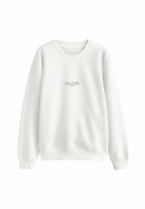 Sweatshirt - ecru