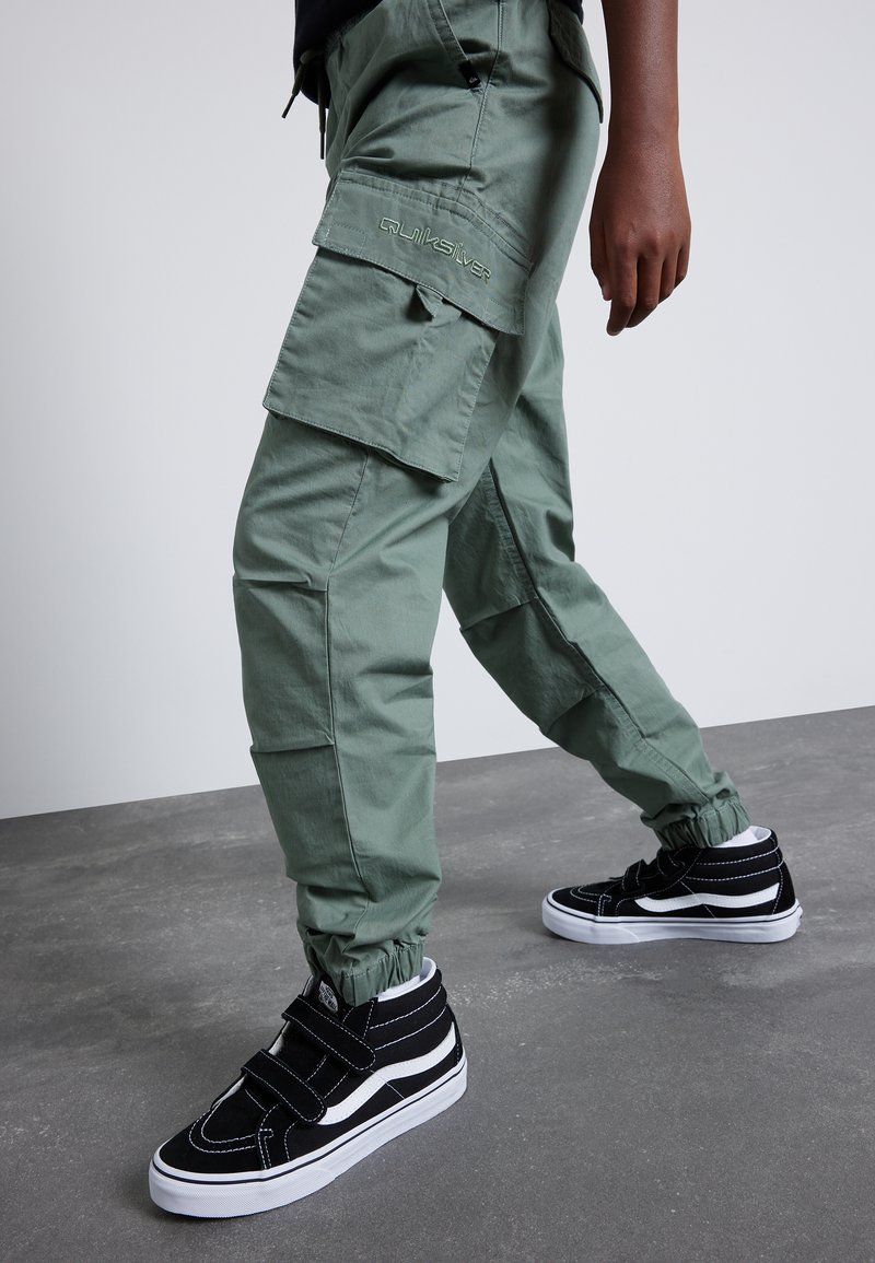 Quiksilver TO SURF PANT YOUTH Pantalon cargo laurel wreath/kaki