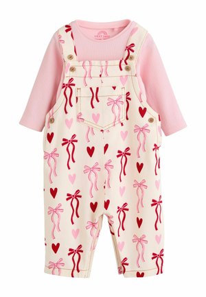 SET - Body - cream pink bows