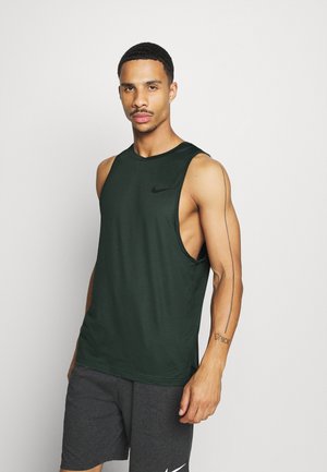 TANK DRY - T-shirt sportiva - sequoia/galactic jade/heather/black