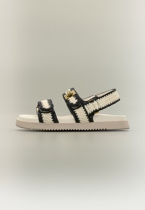 Steve Madden, MONA - Riemensandalette - cream/multi-coloured