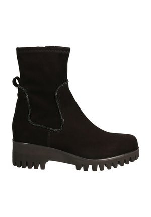 Donna Carolina, DONNA CAROLINA DAMEN - STIEFELETTEN RAY STRASS SCHWARZ 35 - Bottines à plateau - schwarz