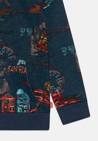 Scotch & Soda RELAXED FIT ALLOVER PRINTED HOODIE - Sweatshirt - dark blue