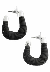 Next THREAD WRAP HOOP  - Øreringe - black