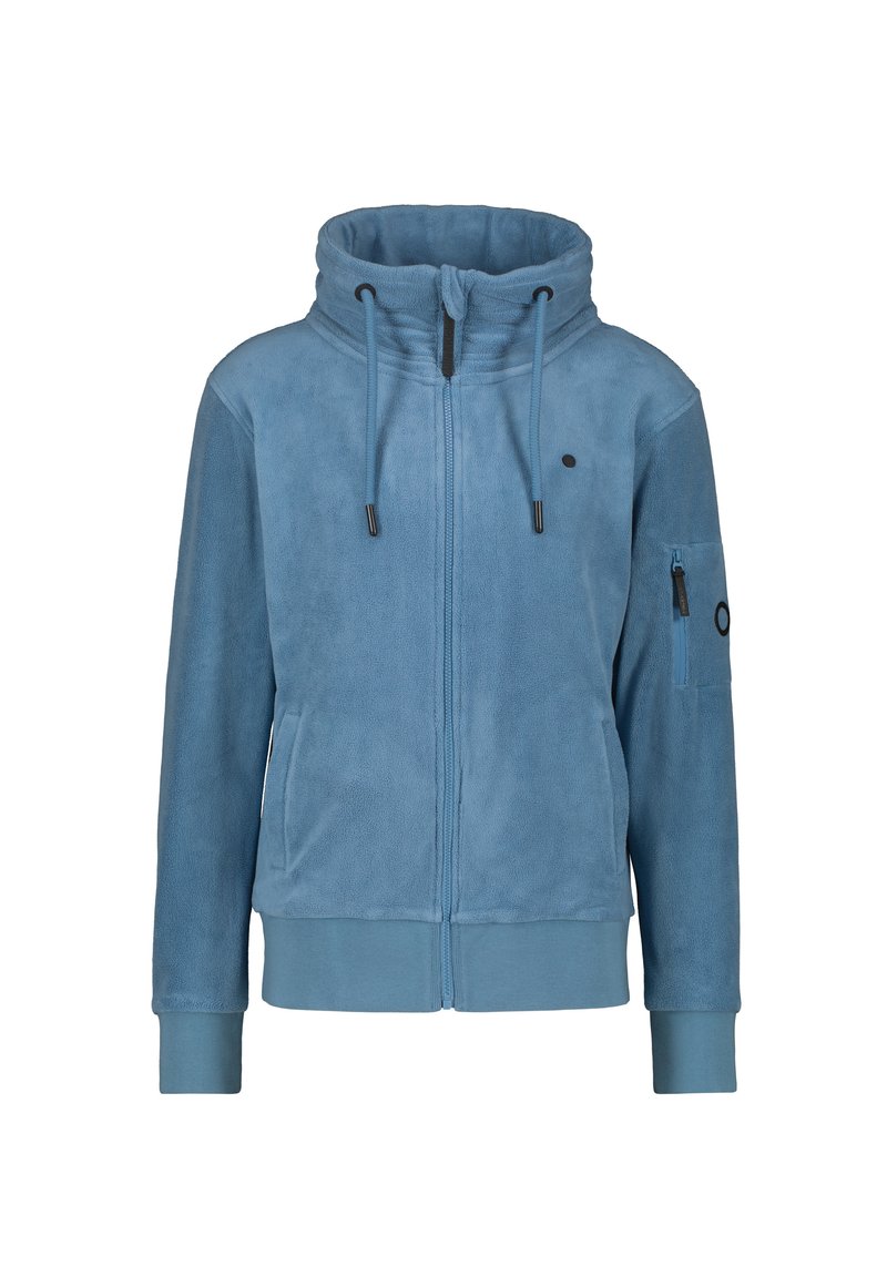 alife & kickin Fleecejas blauw alife & kickin Fleecejas blauw