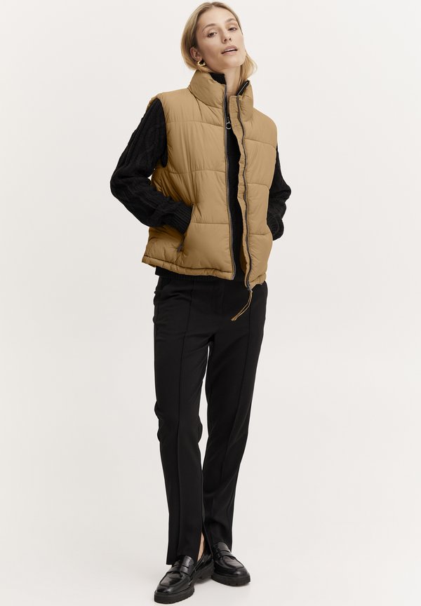 BYBomina - Waistcoat - tannin2